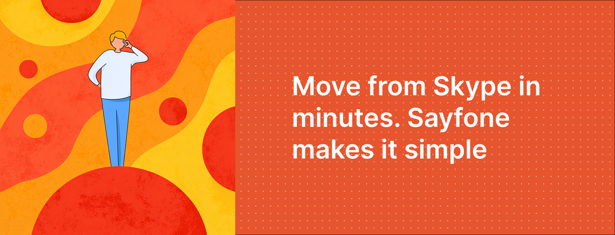 Your fastest Skype replacement: Sign up, add credits, call.